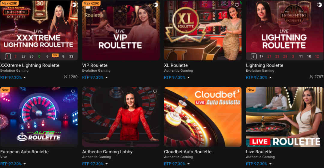 Cloudbet Casino Roulette