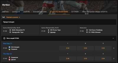Онлайн казино Cloudbet спорт
