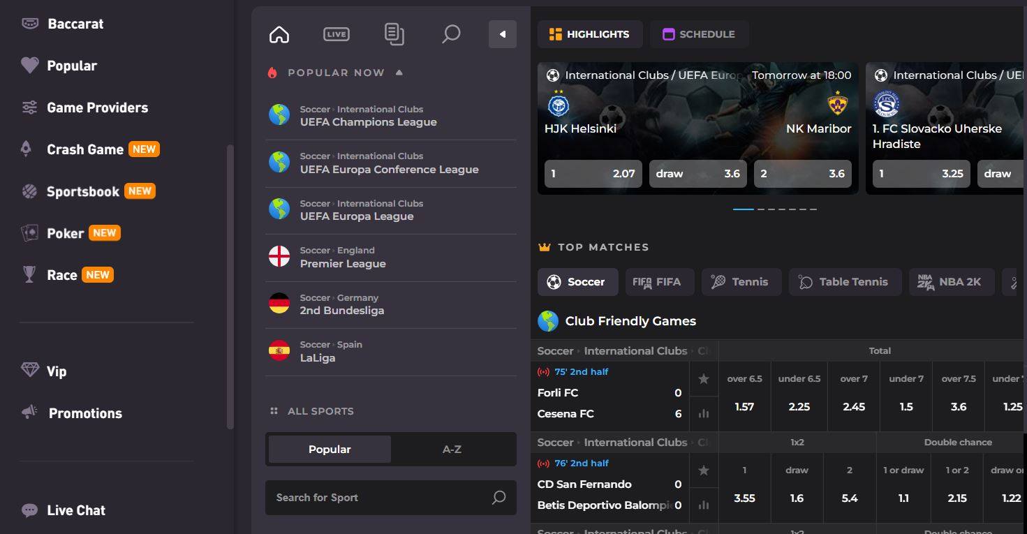 Rocketpot Casino Sports betting