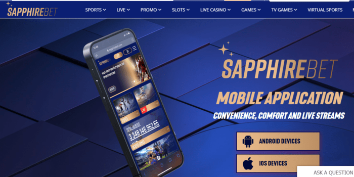 Sapphirebet app