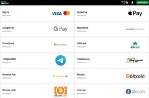 Способы оплаты в Париматч казино