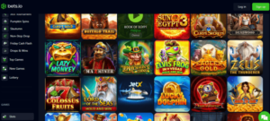 Bets.io Slots lobby