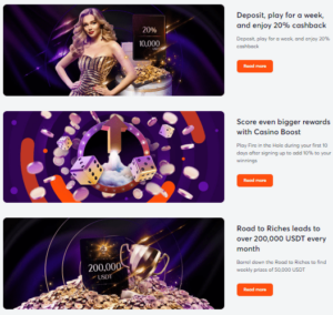 Bitcoin.io casino promotions