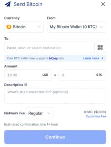 Как вывести деньги со счета Blockchain com