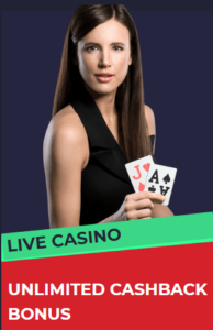 Casobet Live Casino Bonus