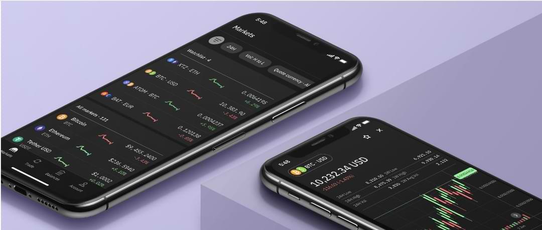 Биржа кракен в мобильном телефоне