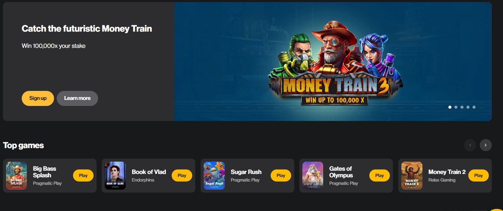 fortunejack money train