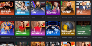 BC Casino Live games