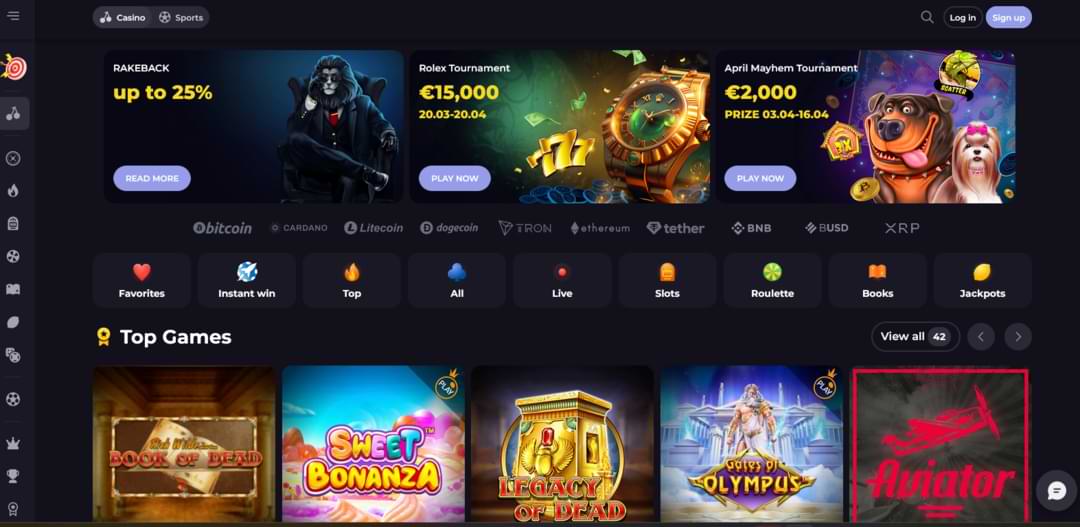 CryproLeo Casino Bonus